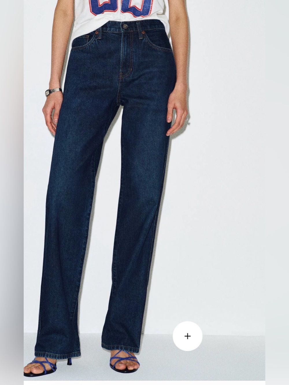 Reformation Val 90s Mid Rise Straight Jeans